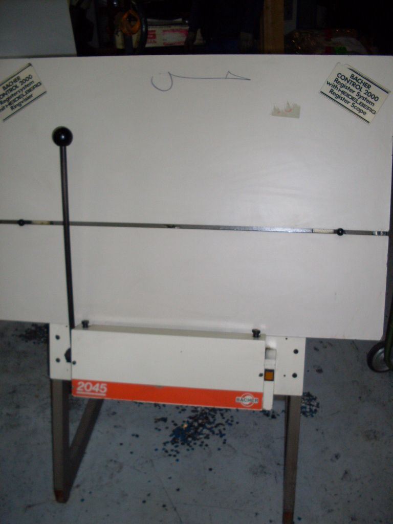 used machine BACHER-2045-1998