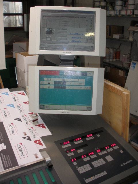 used machine KOMORI-LS 540 CX-2004