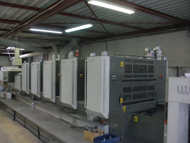 used machine KOMORI-LS 540 CX-2004