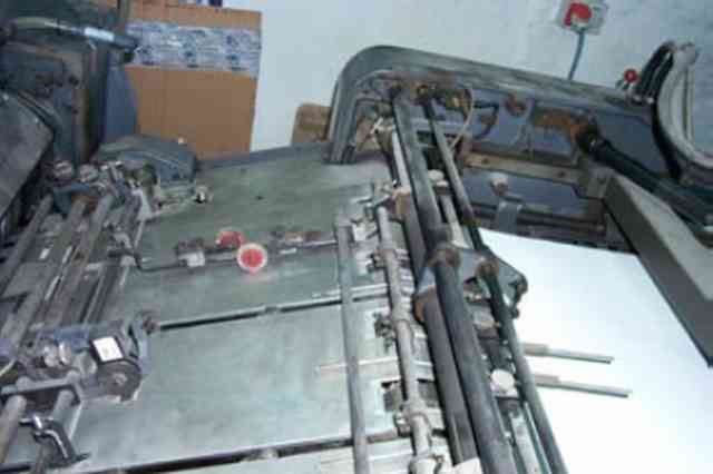 used machine HEIDELBERG-RON-1972