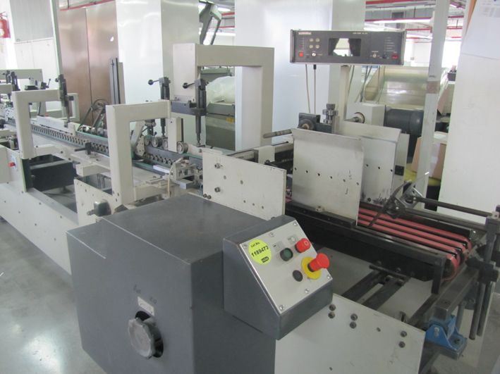 used machine BOBST-DOMINO 50-1989