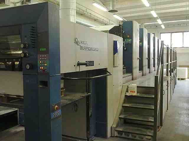 used machine KOENIG BAUER-RA142-5-2002