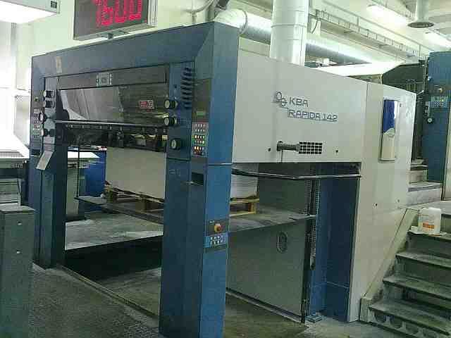 used machine KOENIG BAUER-RA142-5-2002