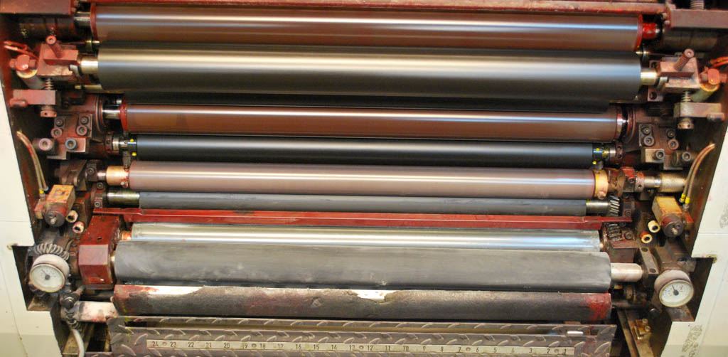 used machine ROLAND-306 HOB-2000