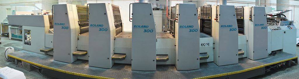 used machine ROLAND-306 HOB-2000