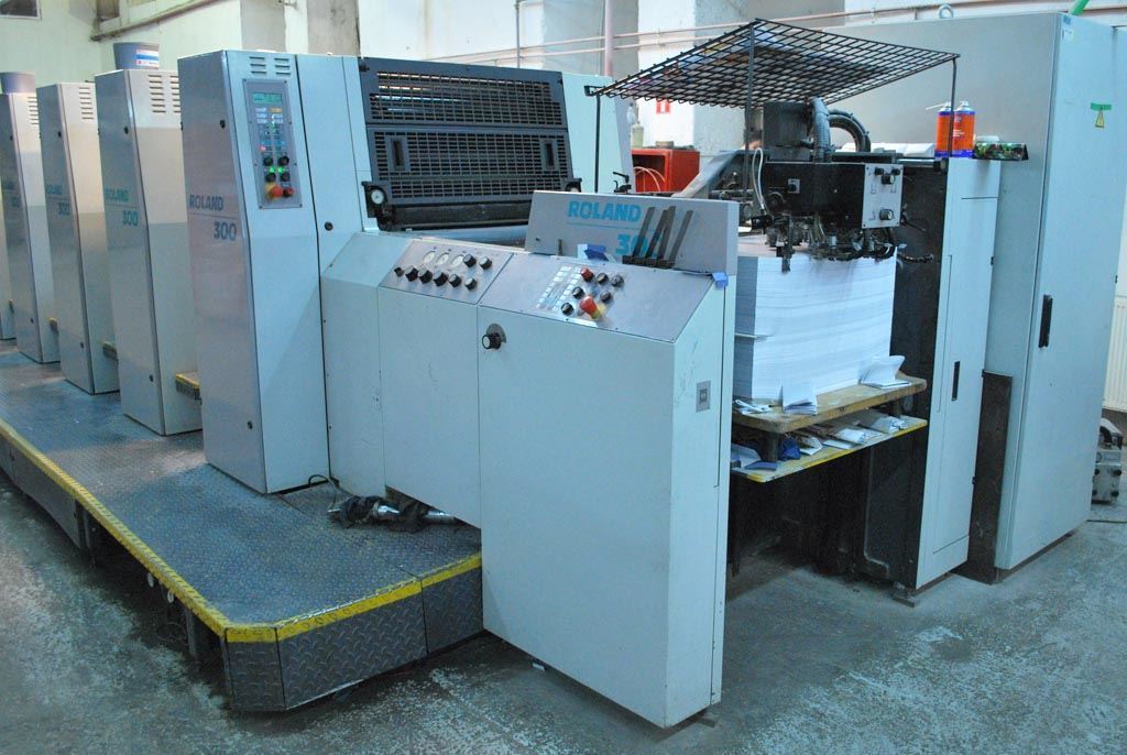 used machine ROLAND-306 HOB-2000