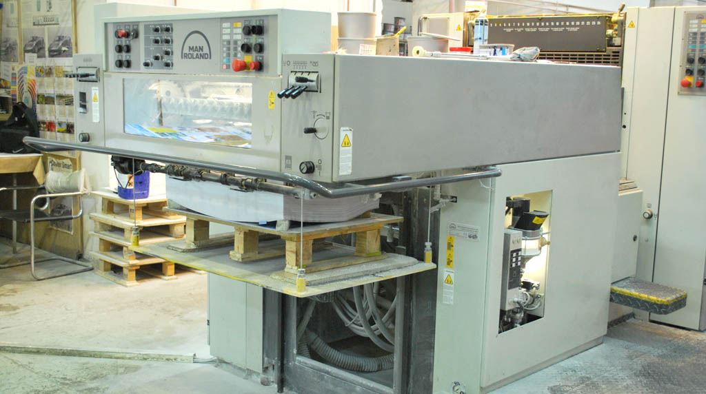 used machine ROLAND-306 HOB-2000
