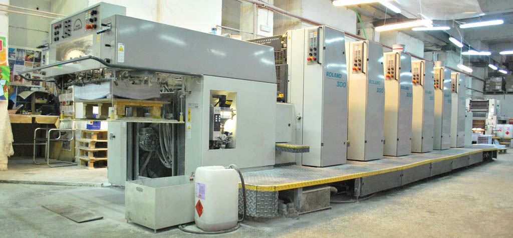 used machine ROLAND-306 HOB-2000