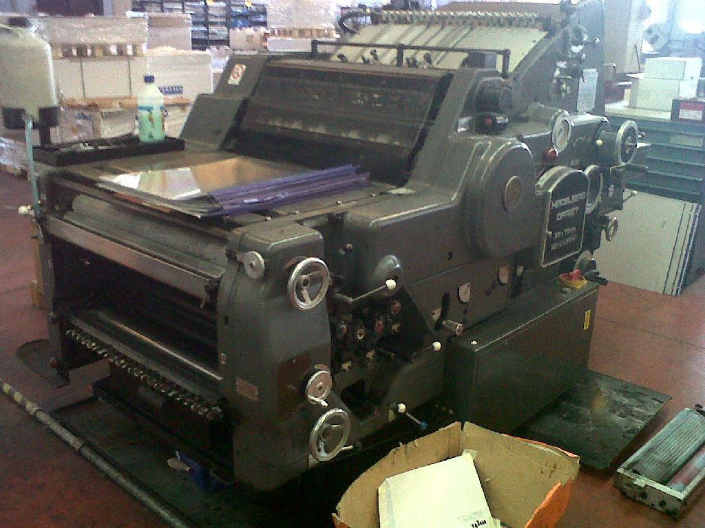used machine HEIDELBERG-KORS-1985