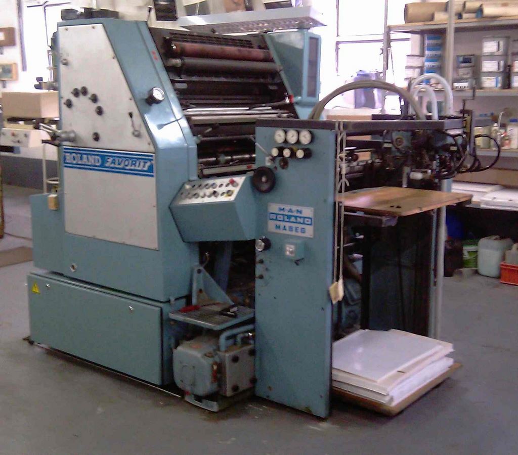 used machine ROLAND-RFOB-1983