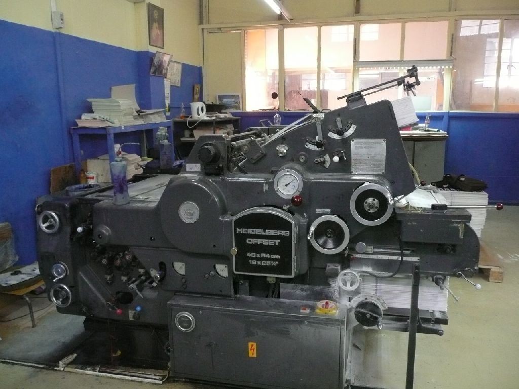 used machine HEIDELBERG-KORD 64-1979