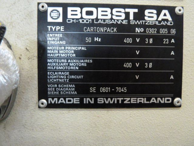 used machine BOBST-DOMINO 100-1983