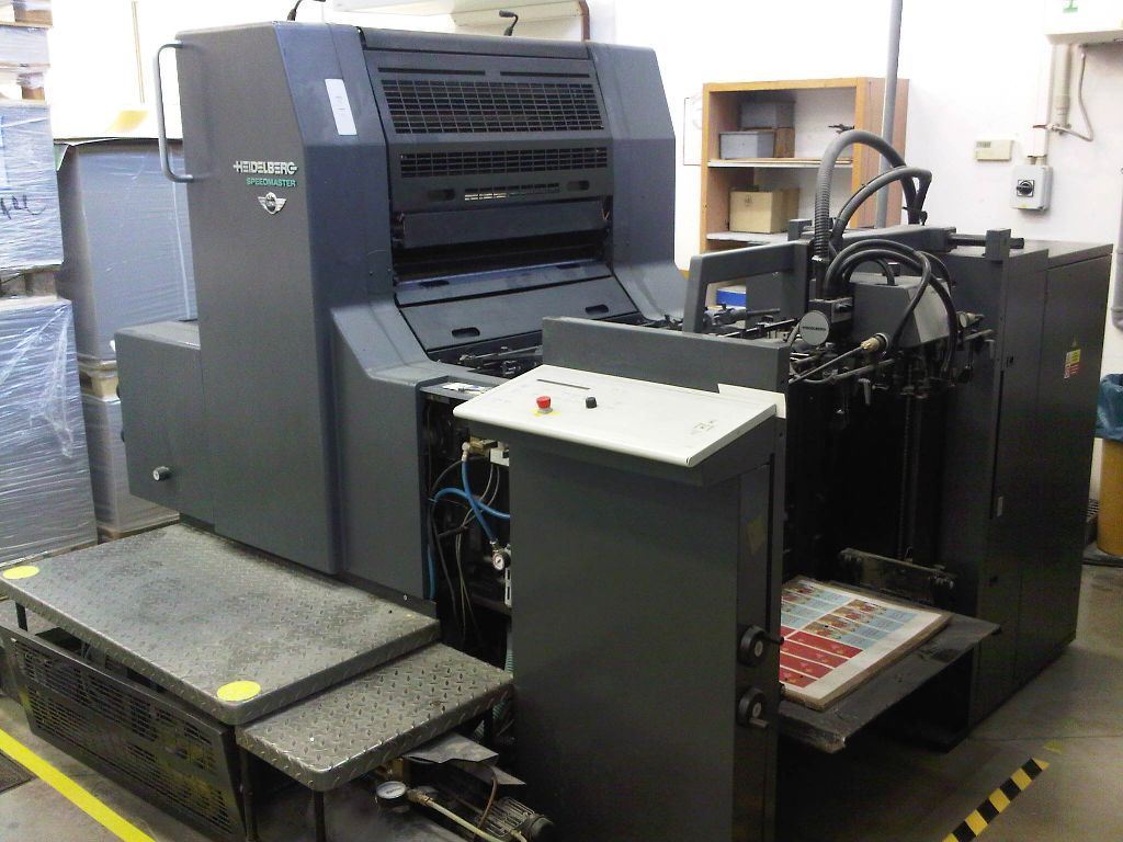 used machine HEIDELBERG-SM 74/1-2000