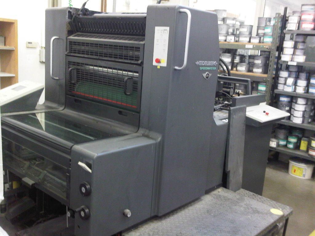 used machine HEIDELBERG-SM 74/1-2000