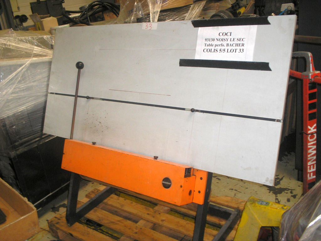 used machine BACHER-2024-0