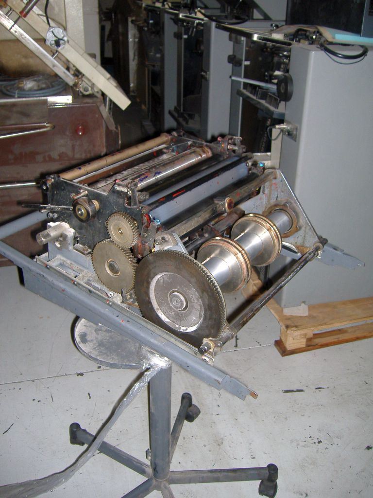 used machine HEIDELBERG-N P UNIT FOR QM46-0