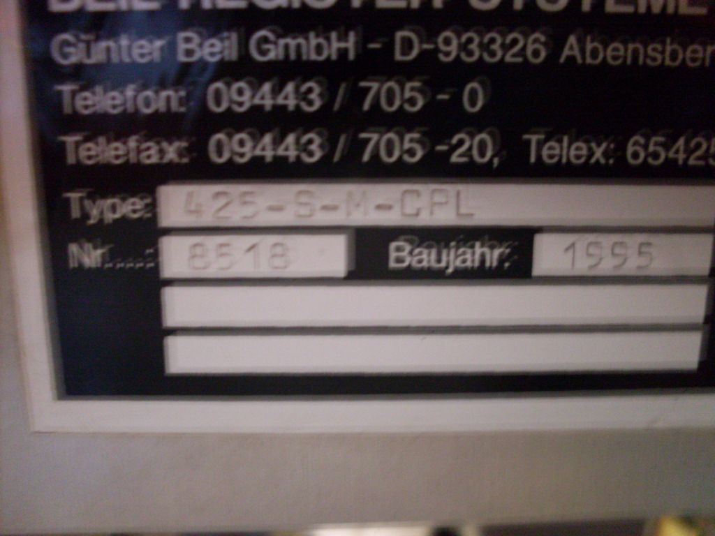 used machine BENDER-ROLAND-1995