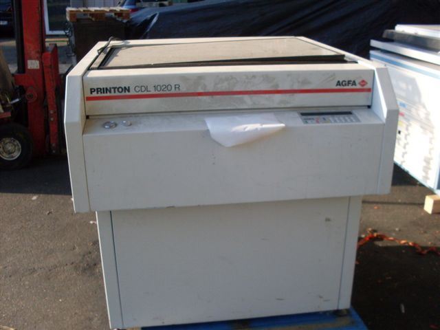 used machine AGFA-CDL 1020 R-0