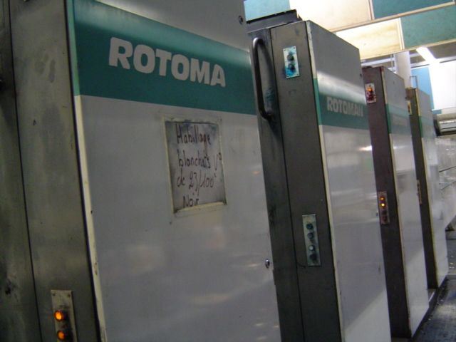 used machine MAN-ROTOMAN C-1989